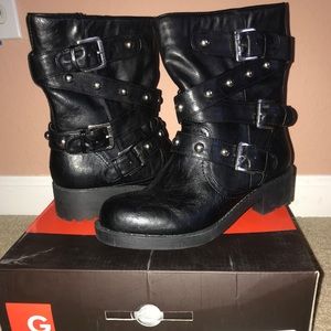 Guess combat boots